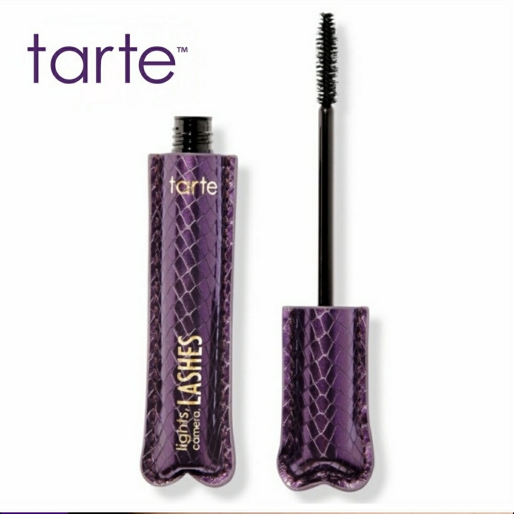 Tarte Mascara Lights Camera Lashes Shade: Black Full Size NWT